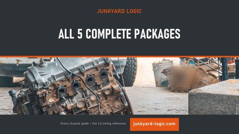 All 5 Complete Packages (Every Chassis + LS Wiring Reference) cover