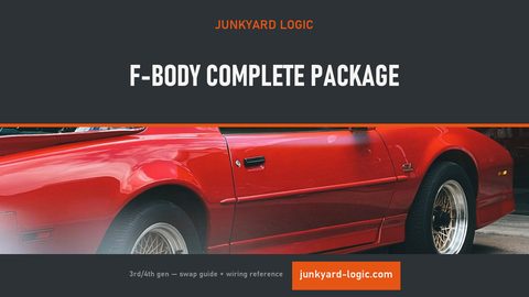 F-Body Complete Package (Swap Guide + Wiring Reference) cover